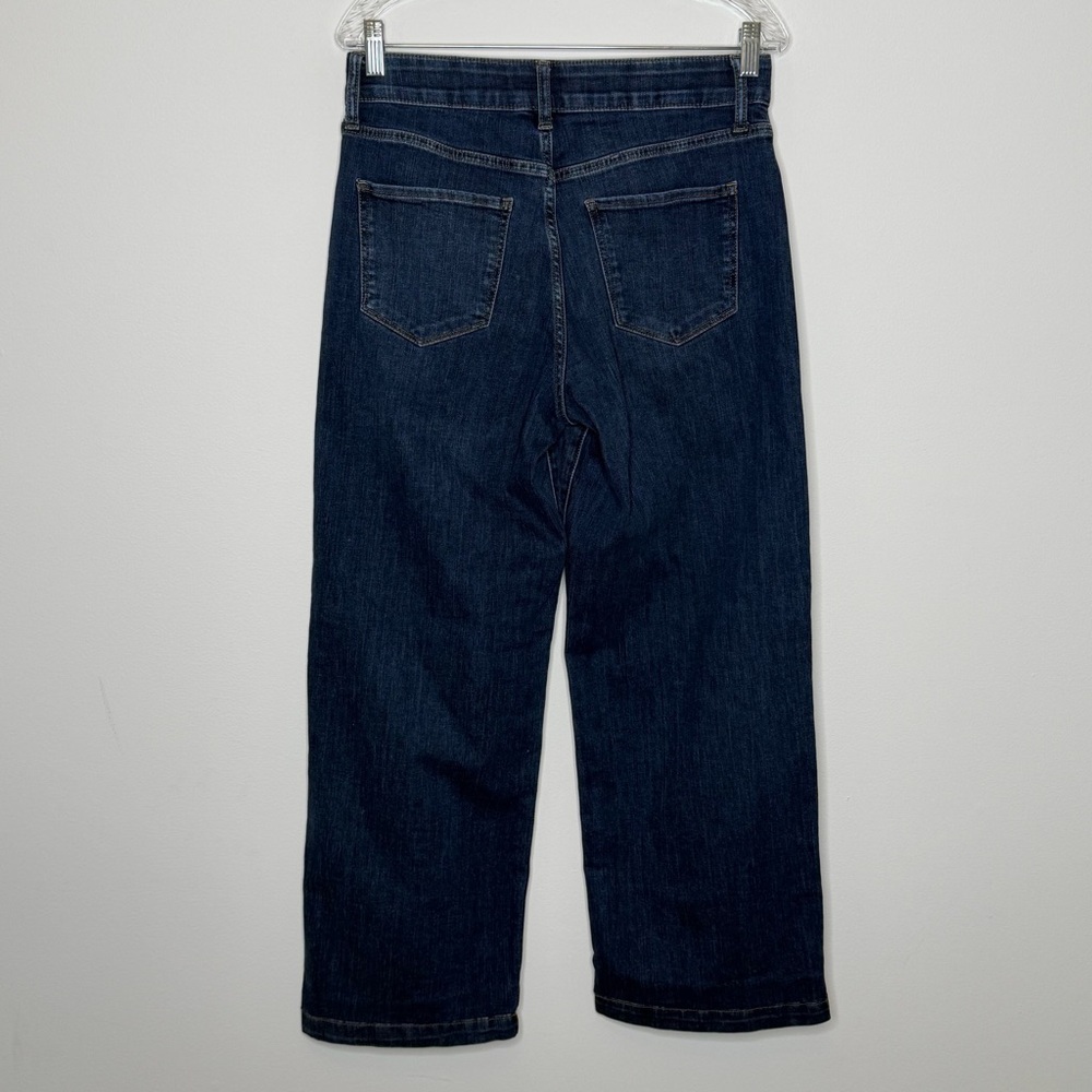 St. John's Bay Dark Wash Wide Leg Jeans - Picture 8 of 11
